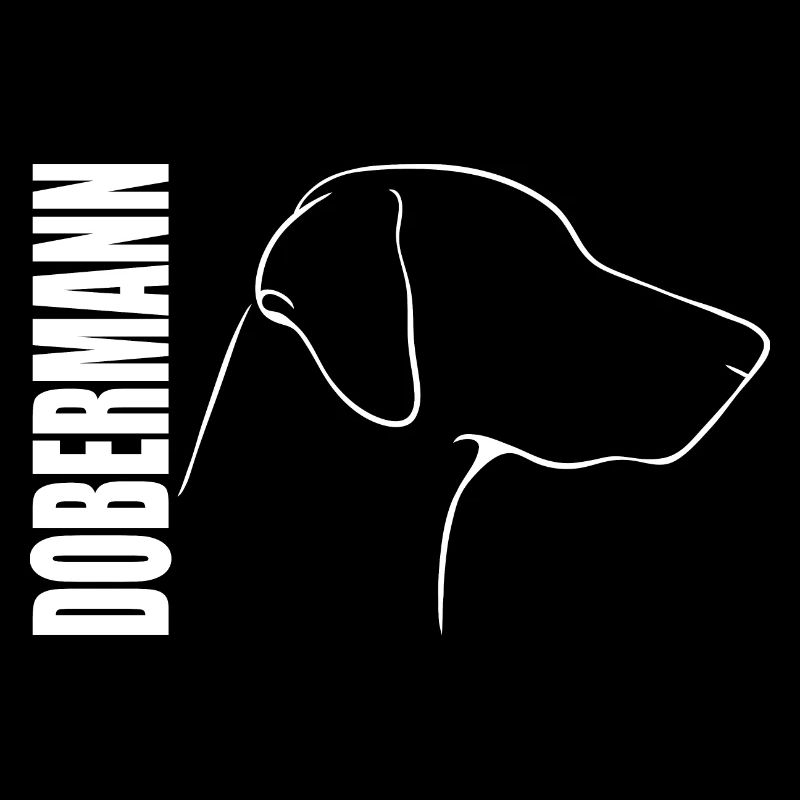 Doberman Profil Chiens Chien Wilsigns