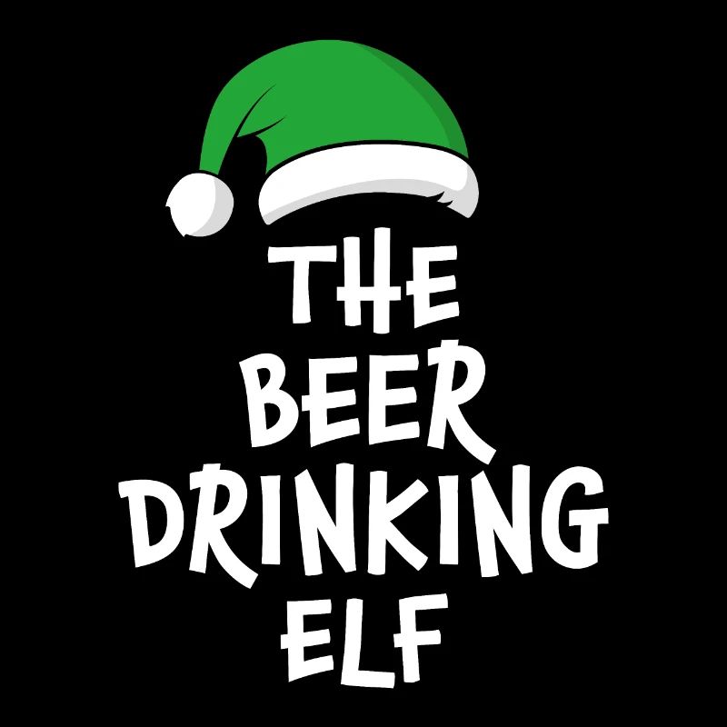 Der Bier trinkende Elf