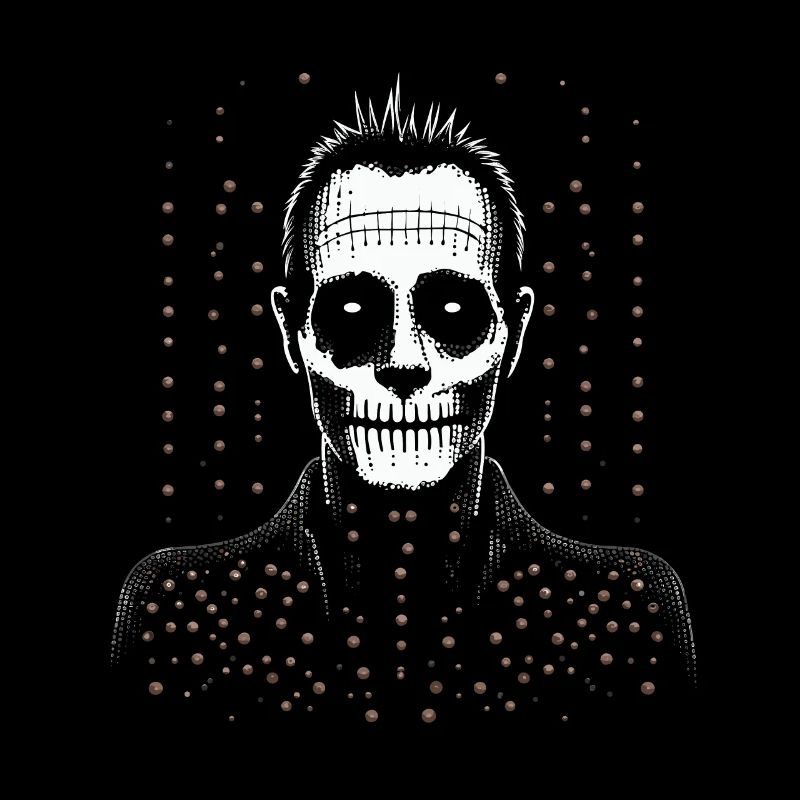 Genähtes Frankenmonster oder Zombie