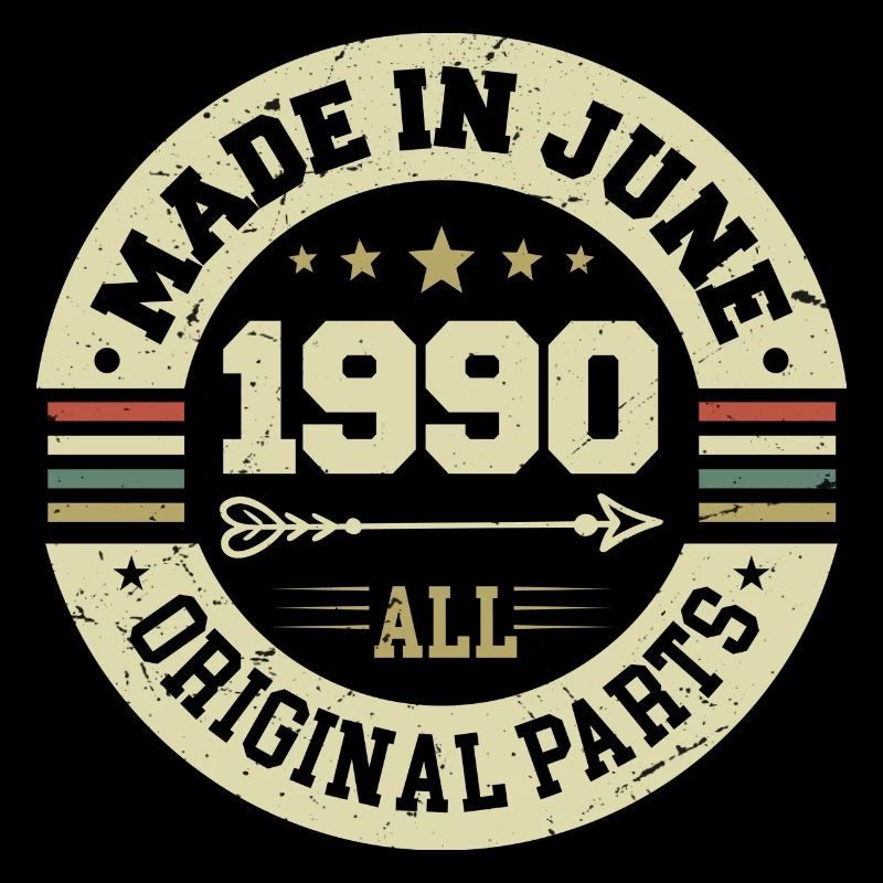 Juni 1990 Geburtstagsgeschenk Juni 1990 Juni 1990