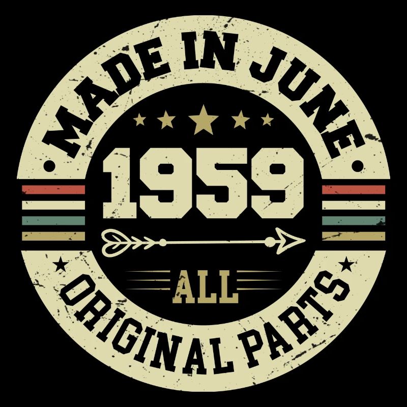 Juni 1959 Geburtstagsgeschenk Juni 1959 Juni 1959