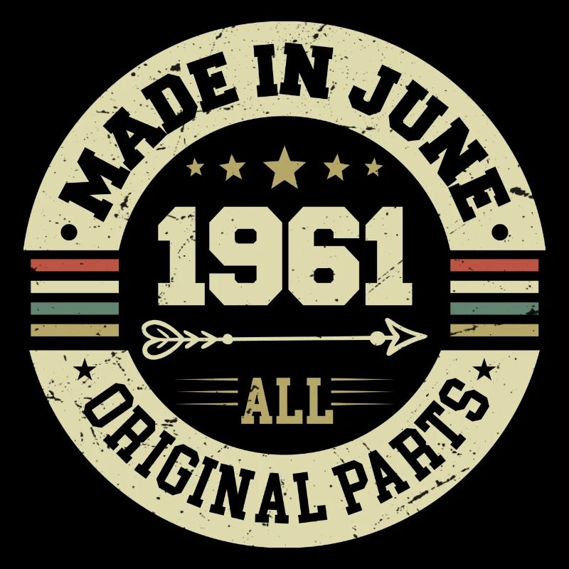 Juni 1961 Geburtstagsgeschenk Juni 1961 Juni 1961