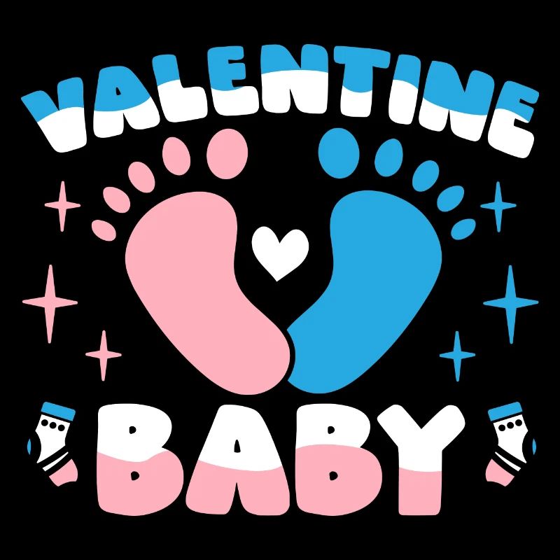Saint-Valentin Anniversaire Naissance de bébé 14 février