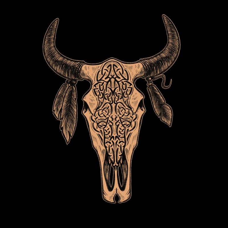 Bullenschädel