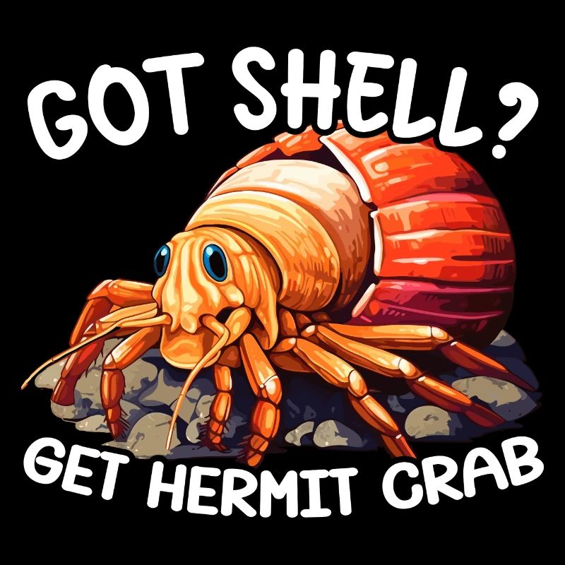 Cute Hermit Crab Crab Crustaceans