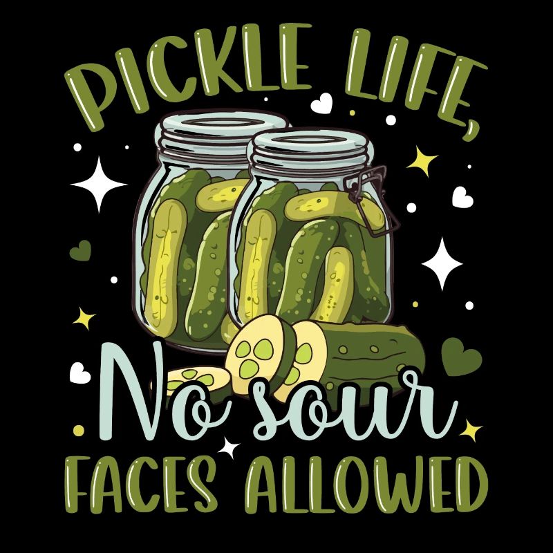 Cornichon vie - concombre cadeaux - concombre Tshirt