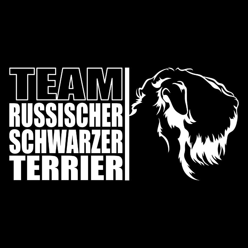 TEAM Russischer Schwarzer Terrier Hunde Wilsigns