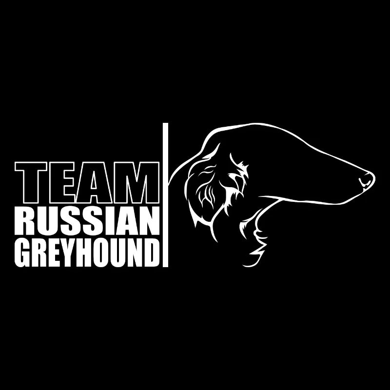 TEAM Russian Greyhound Hunde Windhund Wilsigns