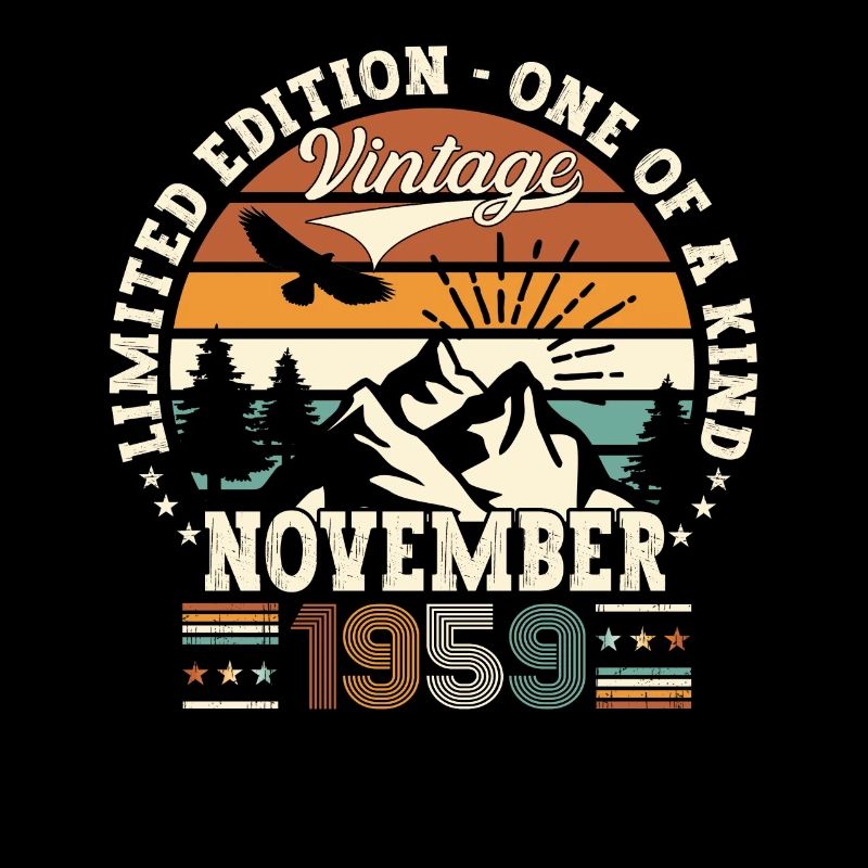 Original November 1959 63rd birthday gift