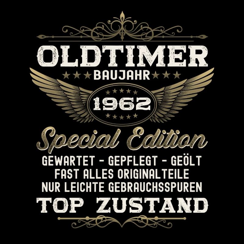 Oldtimer Jahrgang 1962 60. Geburtstag Geschenk fun
