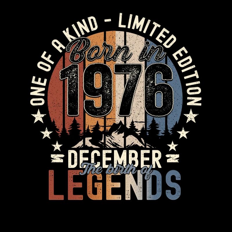 Original Dezember 1976 46. Geburtstag Geschenk