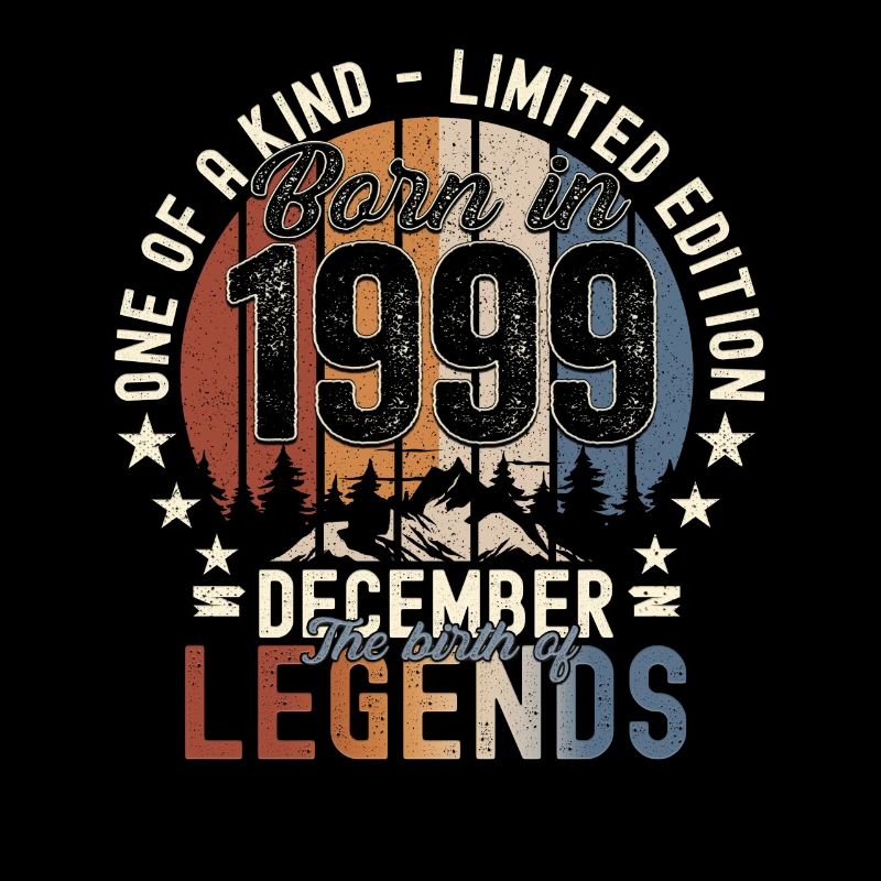 Original Décembre 1999 23e anniversaire Cadeau