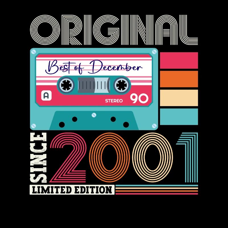 Décembre Année 2001 Cadeau du 21e anniversaire