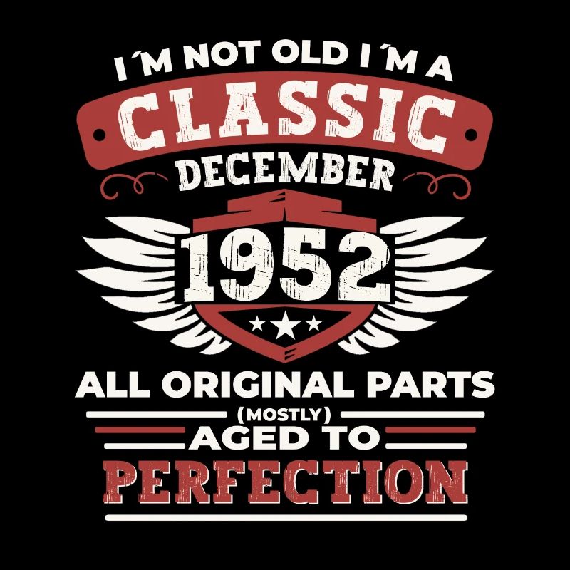 Classique Décembre 1952 - Cadeau du 70e anniversaire