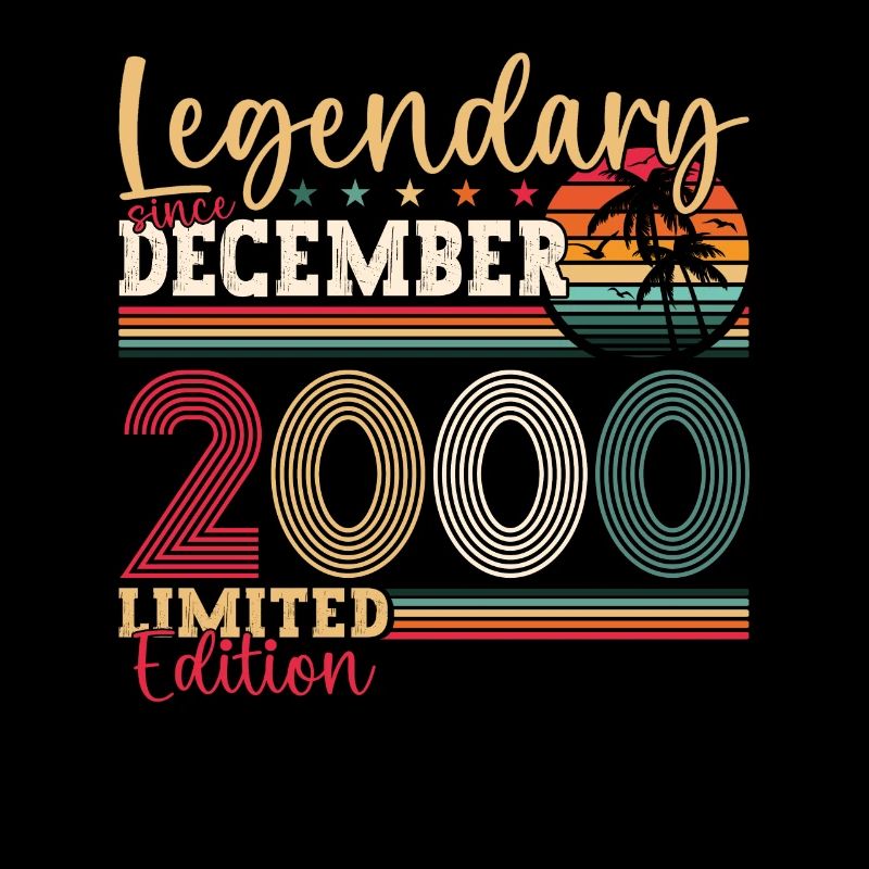 Décembre Année 2000 Cadeau du 22e anniversaire