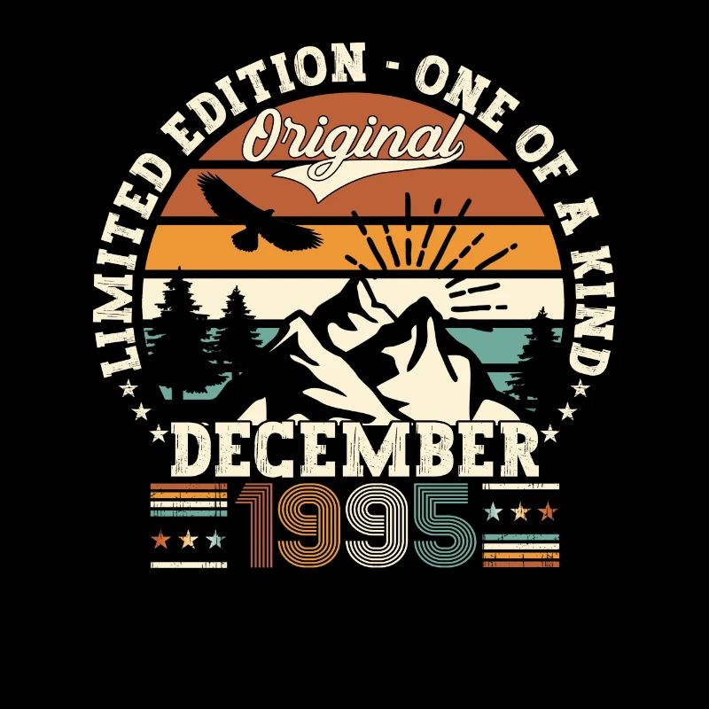 Décembre Né 1995 Cadeau de 27e anniversaire