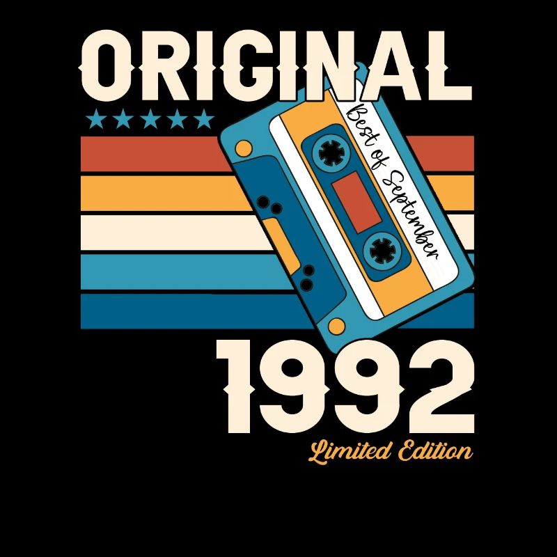 31e anniversaire septembre millésime 1992 cassette