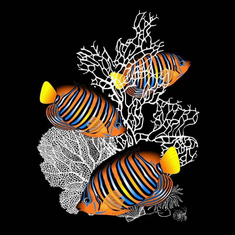 Fish, Corals, Sea, Ocean, Tropical Fish