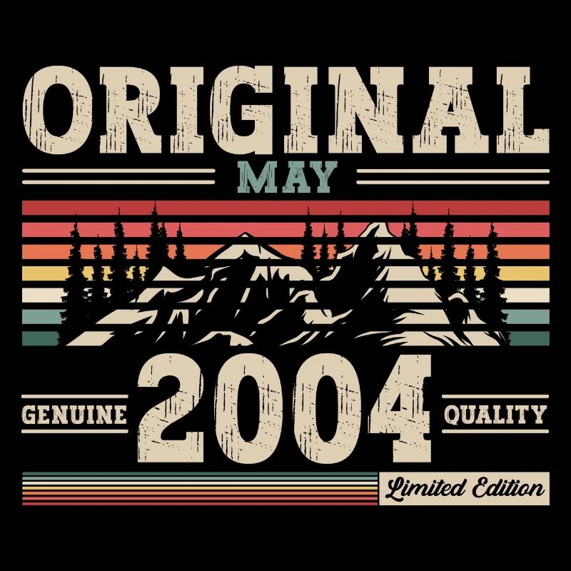 Original Mai 2004 Millésime 2004 Anniversaire 2004