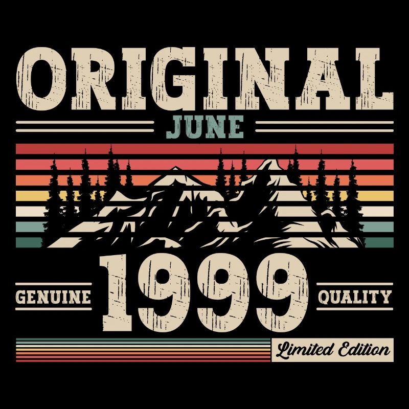 Original Juin 1999 Millésime 1999 Anniversaire 1999
