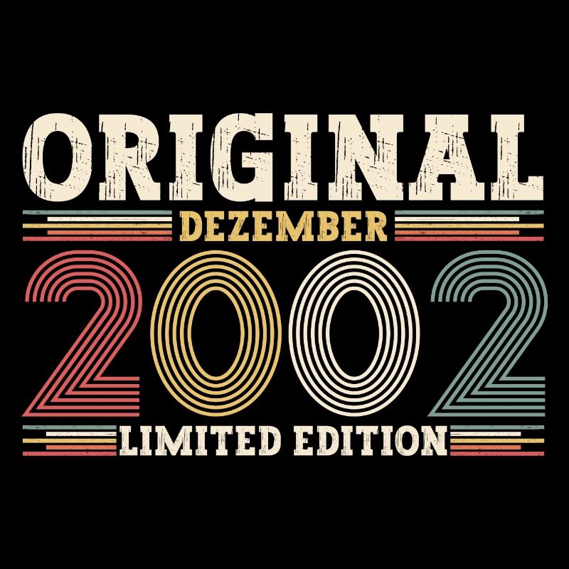 21st Birthday December Born in 2002