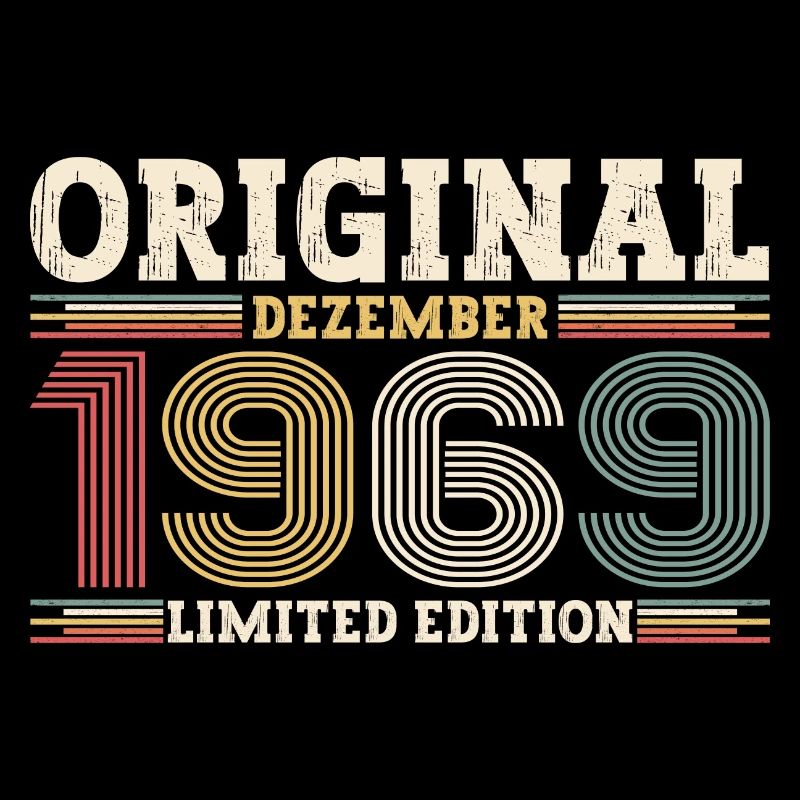 54e anniversaire Original Décembre Né 1969