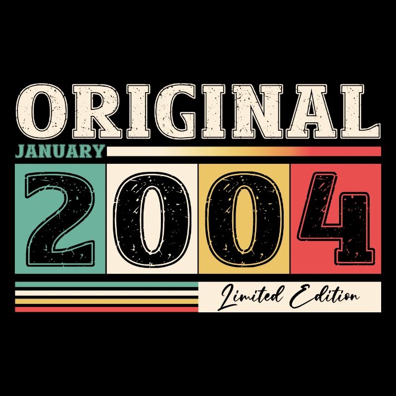 20e anniversaire Original Janvier Millésime 2004