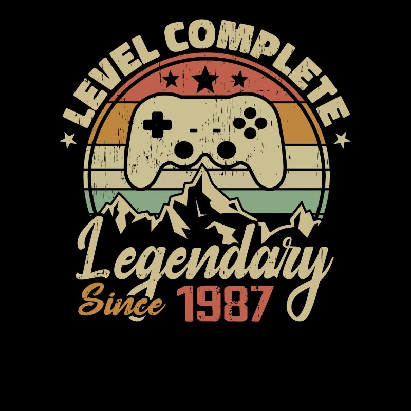 1987 Komplettes Level-Geburtstagsgeschenk - 1987