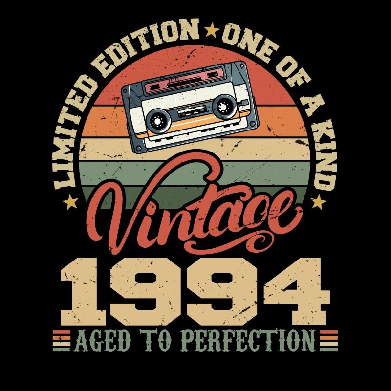 Jahrgang 1994 Retro Geburtstagsgeschenk 1994