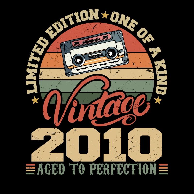 Vintage 2010 Retro Geburtstagsgeschenk 2010
