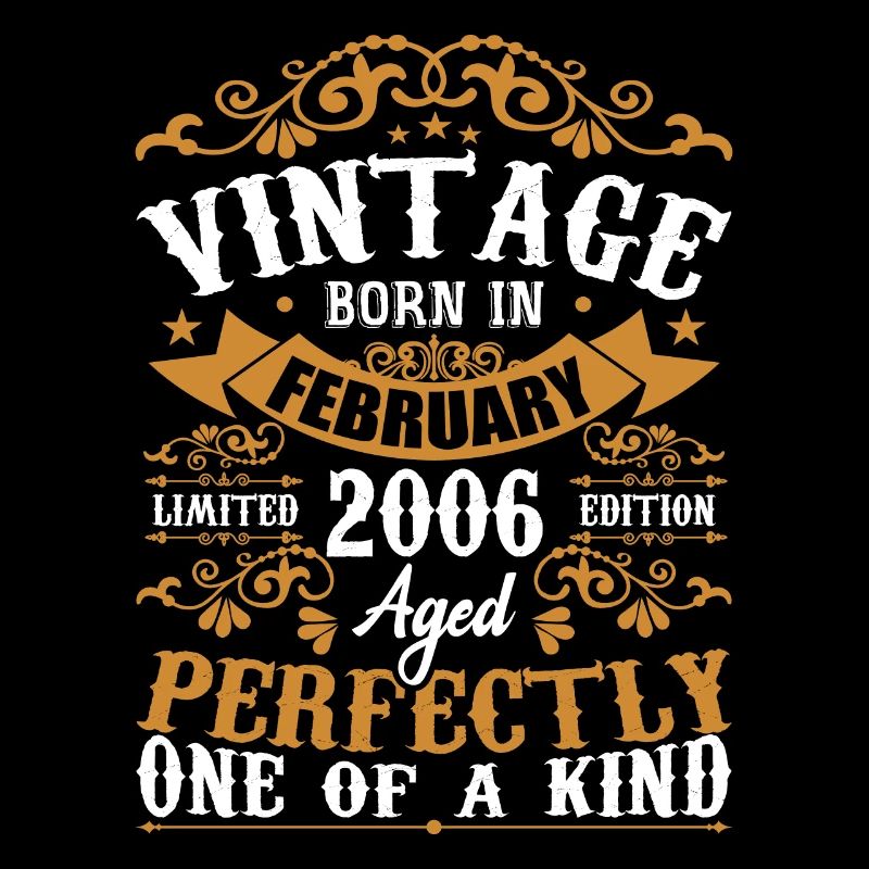Februar 2006 Vintage Geschenk zum 18. Geburtstag