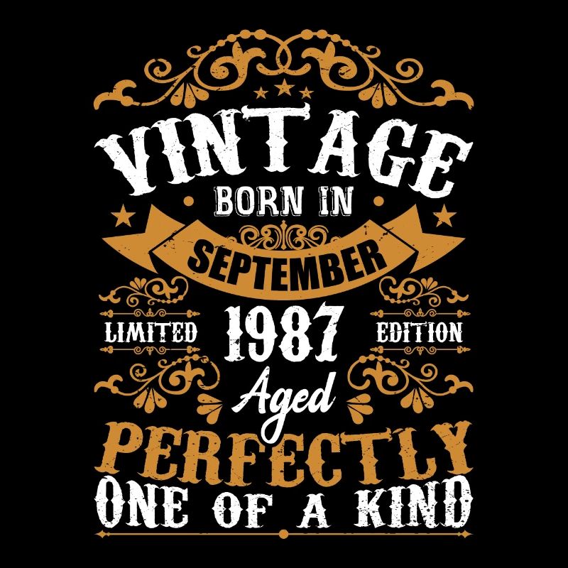 1987 September 1987 Geschenk zum 37. Geburtstag 1987