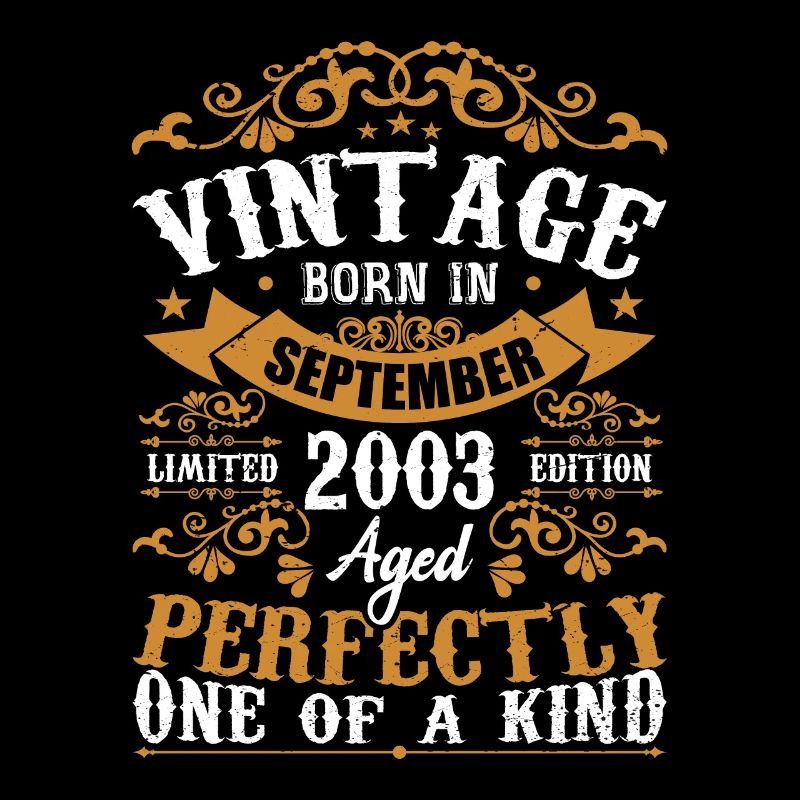 2003 September 2003 21st Birthday Gift 2003