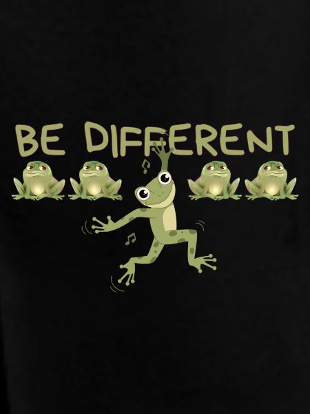 BE DIFFERENT Frog