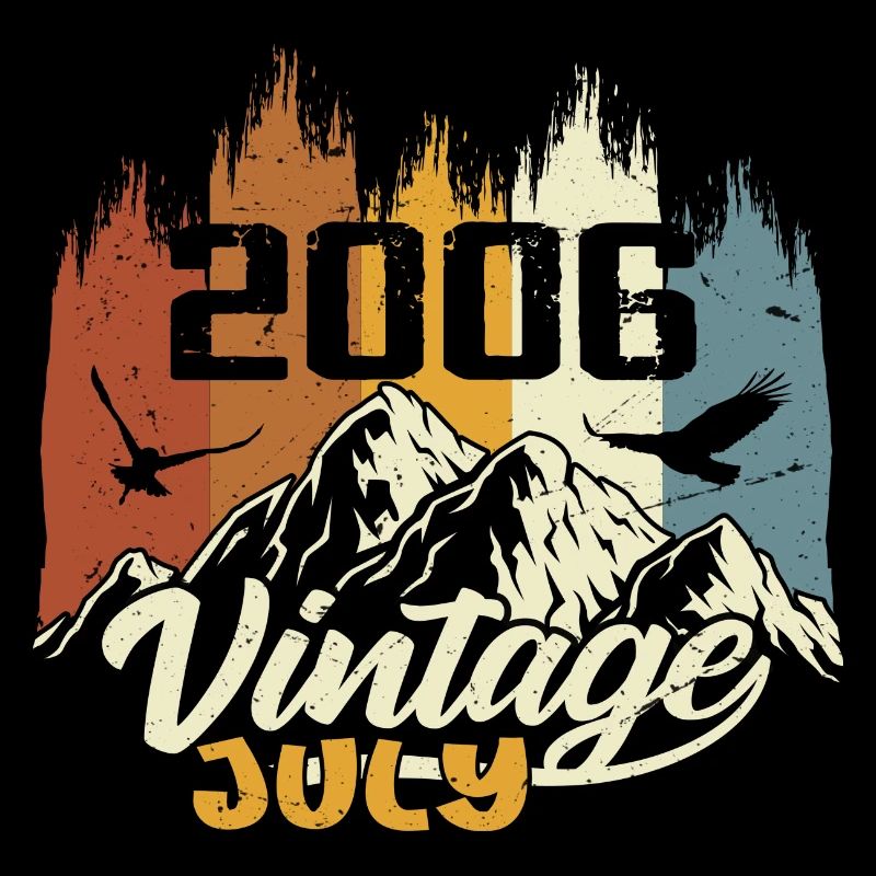 Vintage Juli 2006 Geburtstagsgeschenk Juli 2006