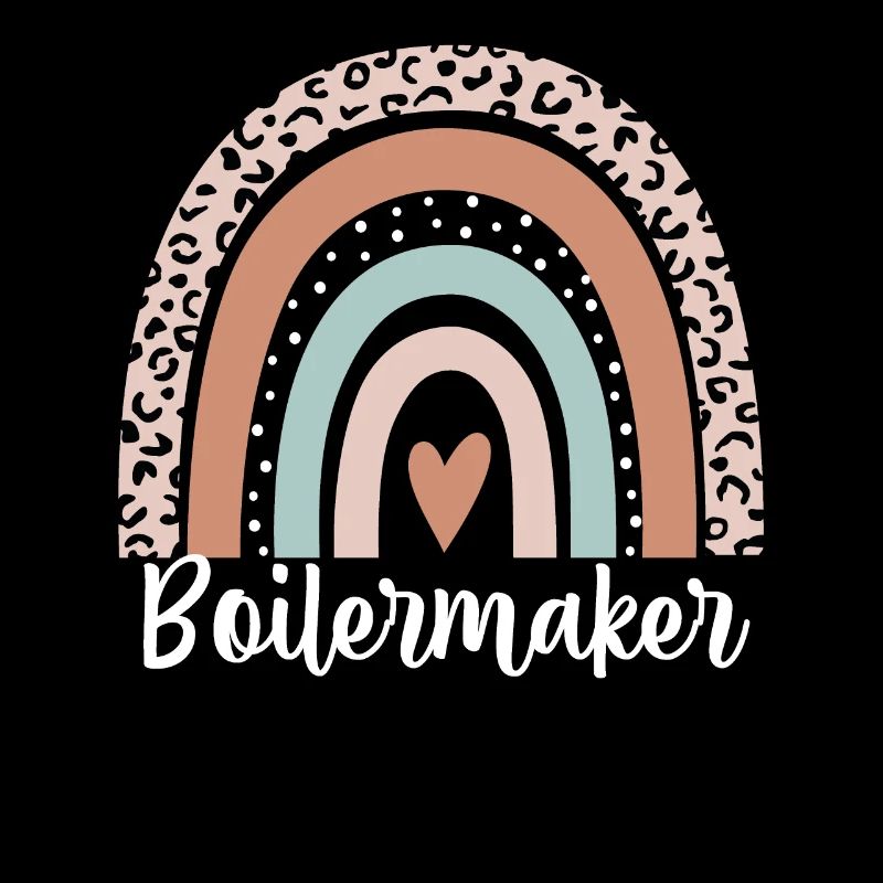 Boilermaker Rainbow Leopard Funny Boilermaker