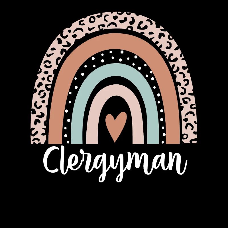 Ecclésiastique Arc-en-ciel Léopard Drôle Ecclésiastique