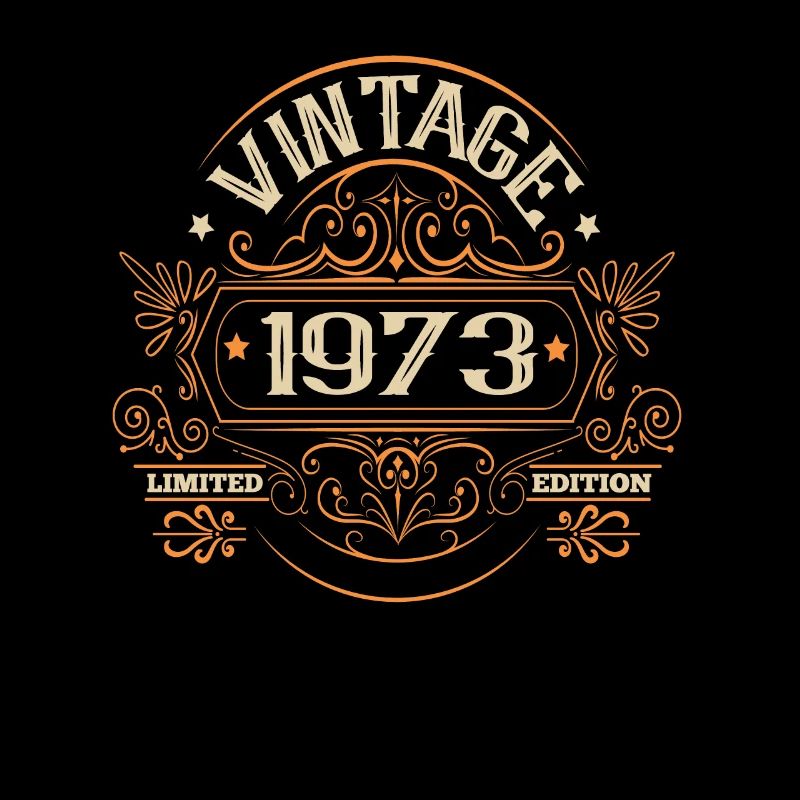 Millésime 1973 Anniversaire Vintage