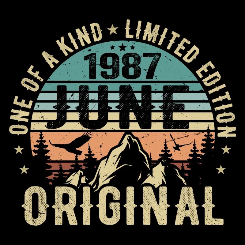 Legendär Seit Juni 1987 Geburtstag Geschenk 1987