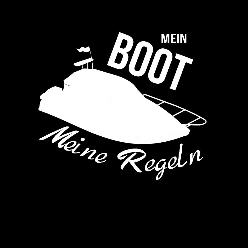 Mein Boot meine Regeln Motorboot
