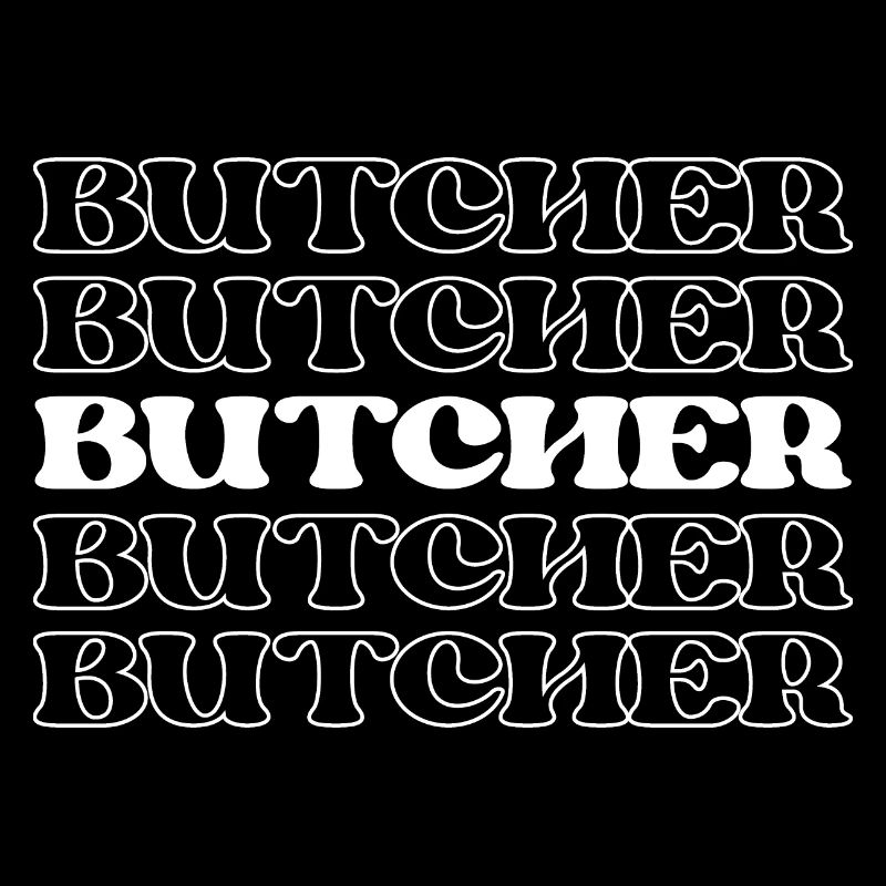 Butcher Meat Cutter Meatman Meat Processor