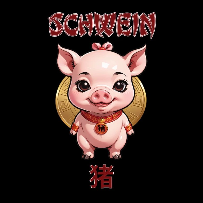 Schwein - chinesisches Sternzeichen - Astrologie