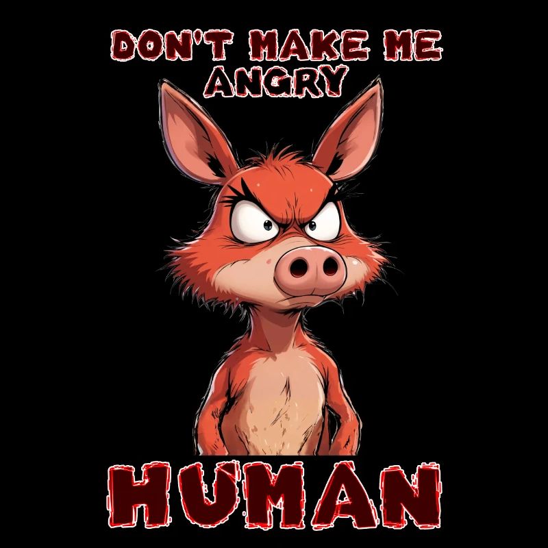 Don't make me angry, human