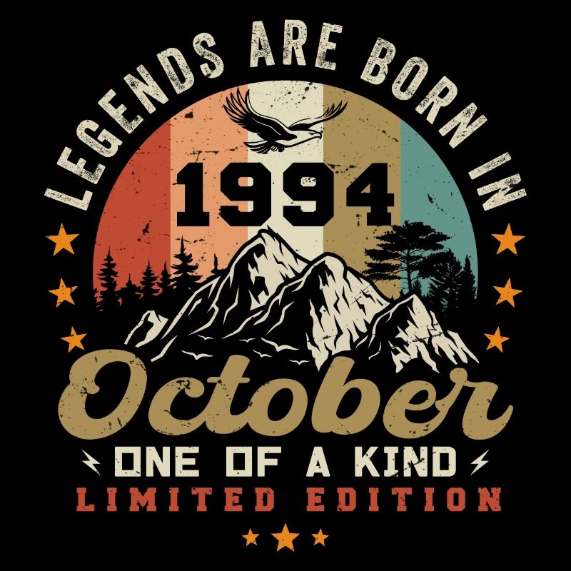 October 1994 - Birthday in October 1994