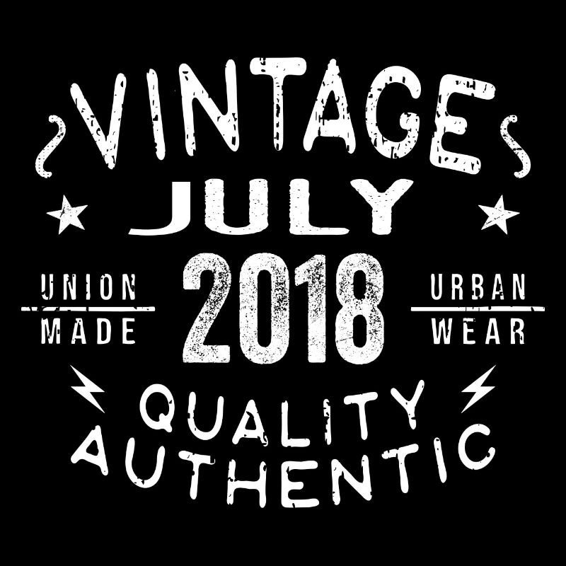 July 2018 Geburtstag im 2018 Geburtstagsgeschenk