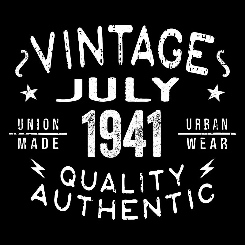 Juillet 1941 Anniversaire de naissance en 1941