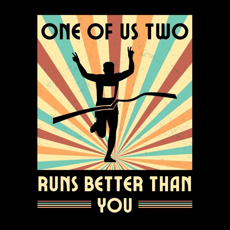 Einer Von Uns Läuft Besser Als Du Marathons Halb