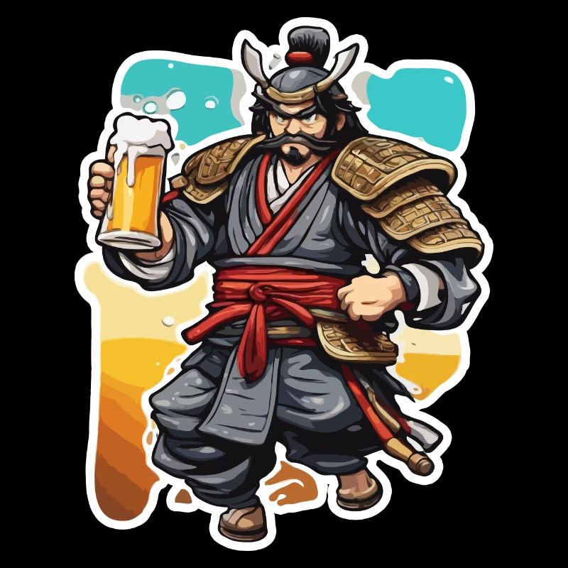 Samurai / Japanisch / Harakiri / Katana / Mann