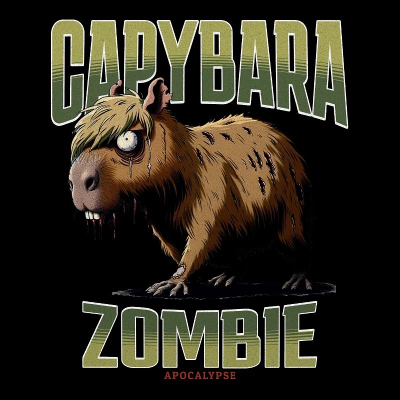 Capybara Zombie