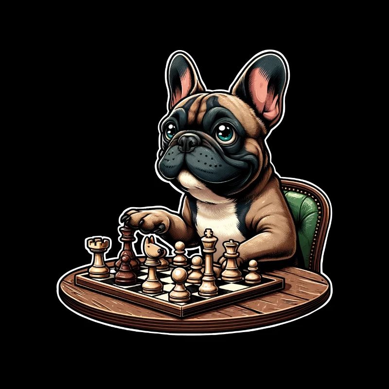 Bouledogue français d’échecs